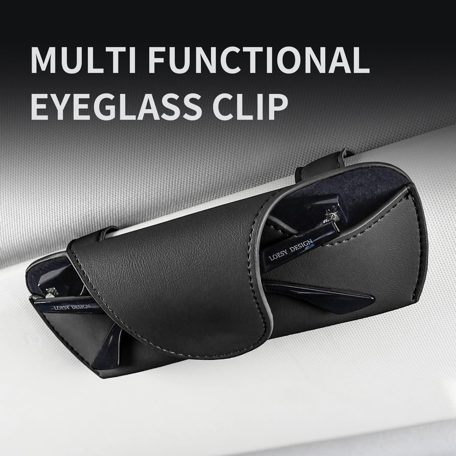 Supporto per occhiali per visiera parasole automatica per Hyundai Elantra Classic Avante Classic Accent Palisade Grandeur Accessori per auto Interni