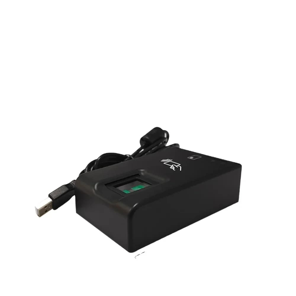 Lettore di schede IC e ID NFC intelligente a doppia interfaccia Scanmax con lettore di impronte digitali