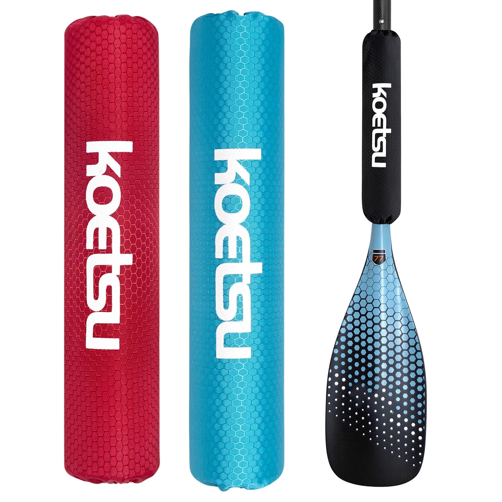 Paddle Buoyancy Sleeve 420D PU EPE Foam Paddle Float Protective Sleeve Prevents Sinking for Kayak Canoe Paddleboard Accessories