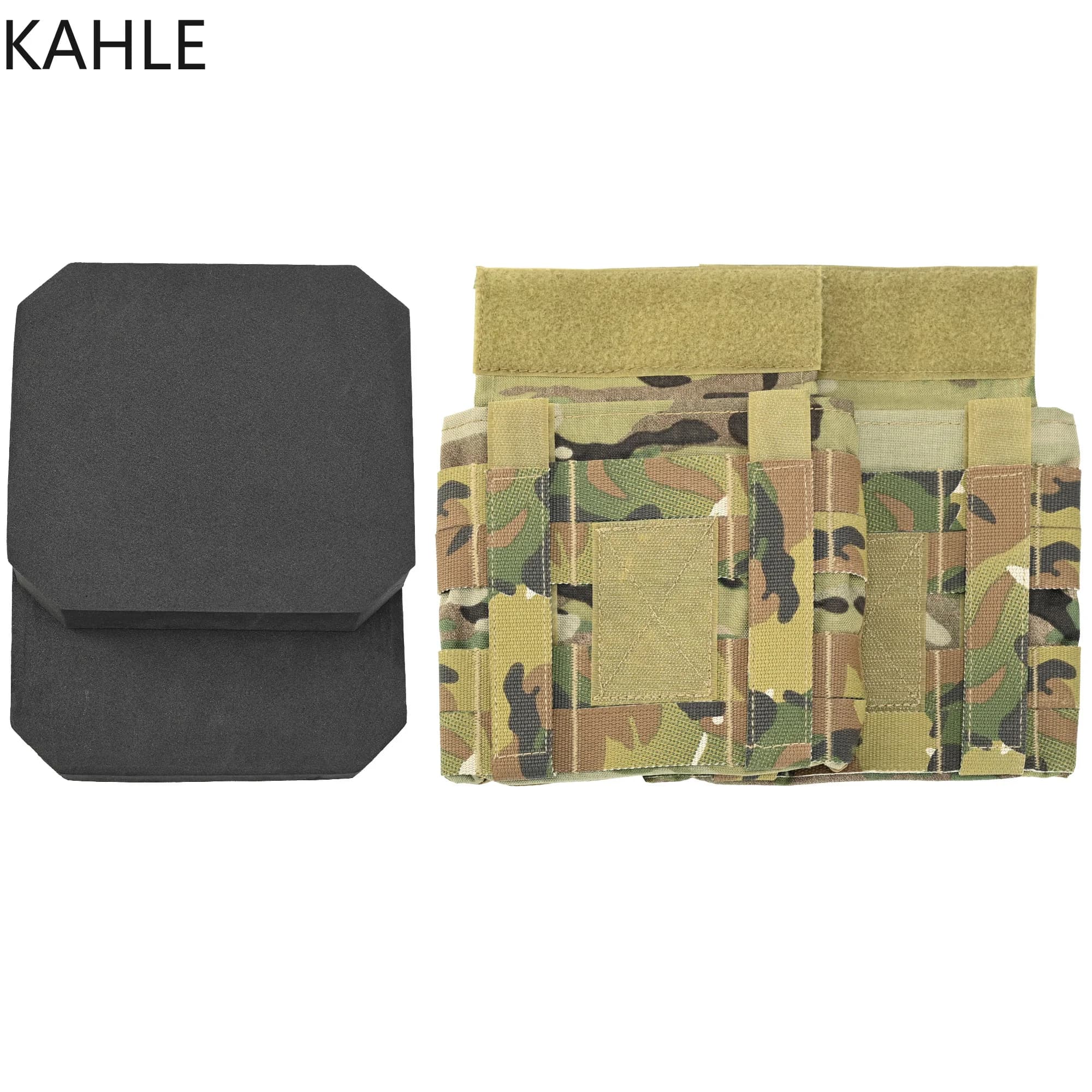 Ultra-light tactical case for side plate 6x6 Side armor case Bag for various items with EVA padding for hunting vests TMC AVS LV119 JPC