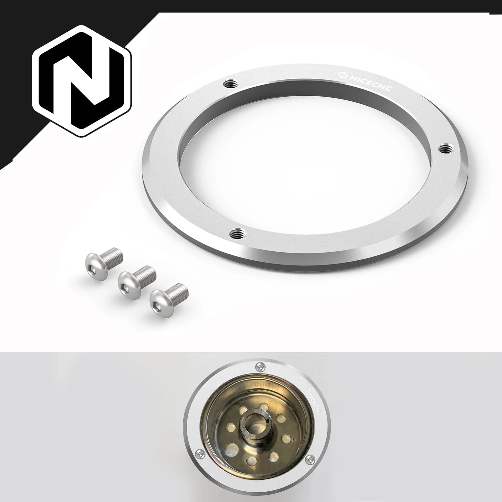 NICECNC For KTM SX 250 2023-2024 9 oz Flywheel Weight 9 Ounce SX 300 XC300 XC250 2024 For Husqvarna TX300 GasGas EX300 MC250