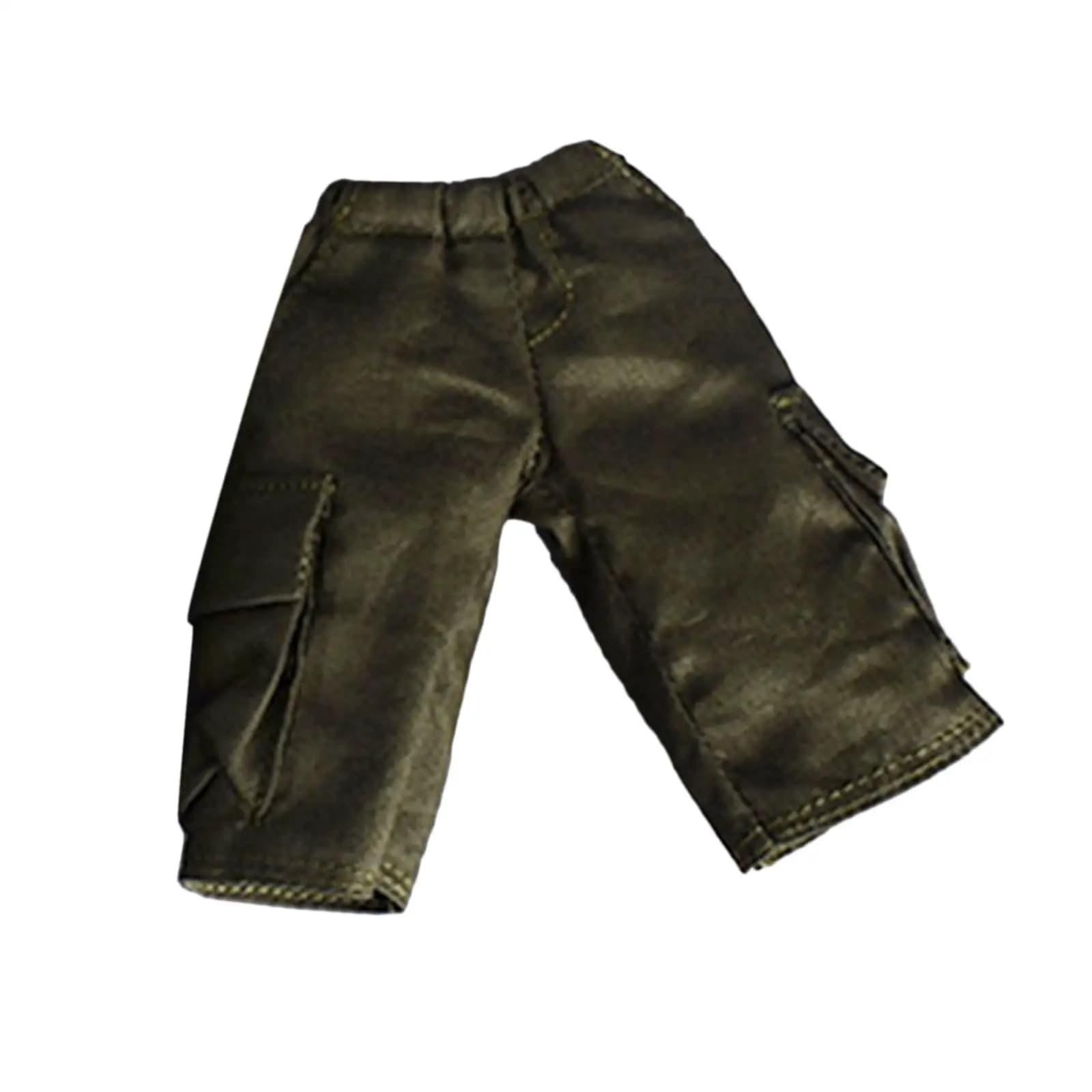 Pantaloncini cargo per figure maschili 1/12 per accessori per costumi Action Figures da 6 pollici neri