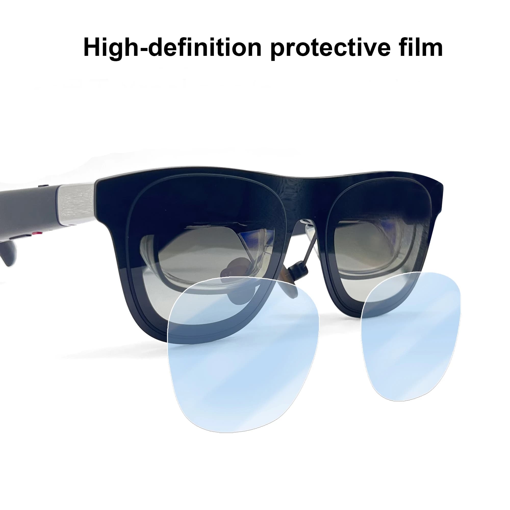 Applicable to the XREAL one/one pro/air2 pro film set of high-definition anti-scratch AR glasses, protective film for PET front lenses