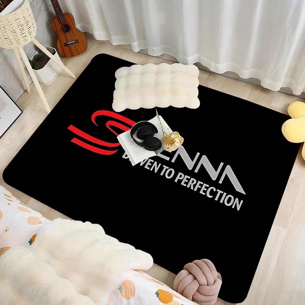 Popolare Auto da corsa A-Ayrton S-Senna Tappetini da camera Lavabile antiscivolo Soggiorno Divano Sedie Tappetino da cucina Alfombra
