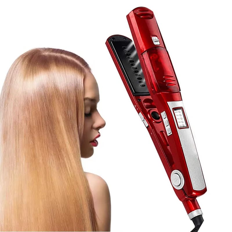 Cross-border moisturizing hair plate with electric steak for steam treatment Steck to iron orders Welcome