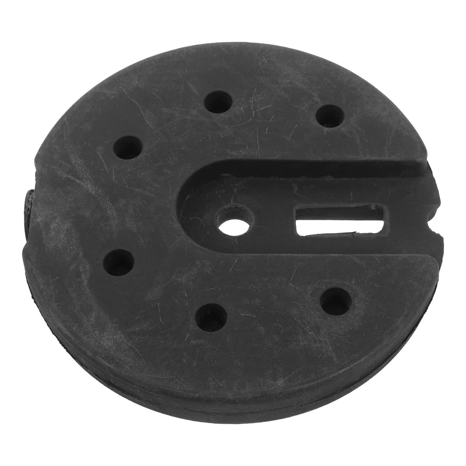 Ground Floor Lamp in Plastic Reinforced by 15 cm, Appealed Plate for Stabili Table Lamps, Round Replacement for Fai-da-te Exterior Lamps