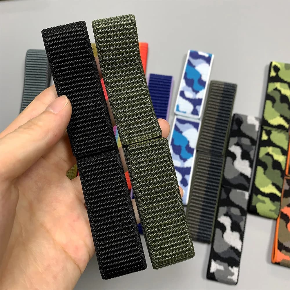 Cinturino per orologio in nylon da 22/26 mm per Garmin Fenix 8 Pro 47mm 51mm, cinturino a sgancio rapido per Tactix 8 Enduro 3 2/Epix, bracciale sportivo con chiusura a strappo
