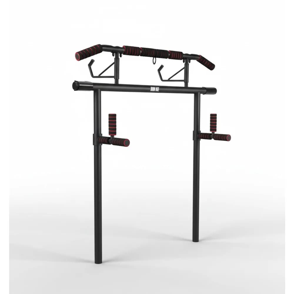 2025 New door traction bar: industrial steel, multi-handle training, home gym space saving