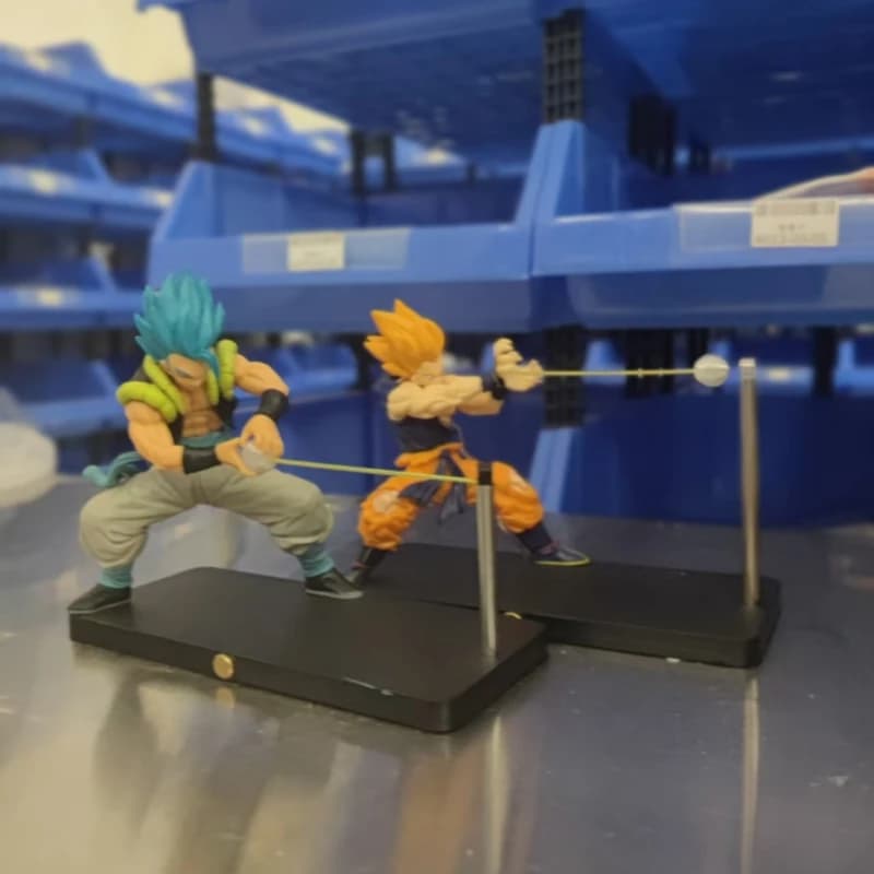 DRAGON BALL Lampada Super Saiyan Vegeta Son Goku Collezione di lampade Modello Anime Periferico Giocattoli per bambini Regali di compleanno