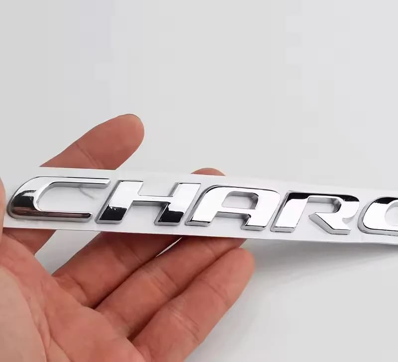 1pcs ABS Car Rear Trunk Emblem Badge Sticker For Dodge Charger Dart Caliber Journey Auto Accessories