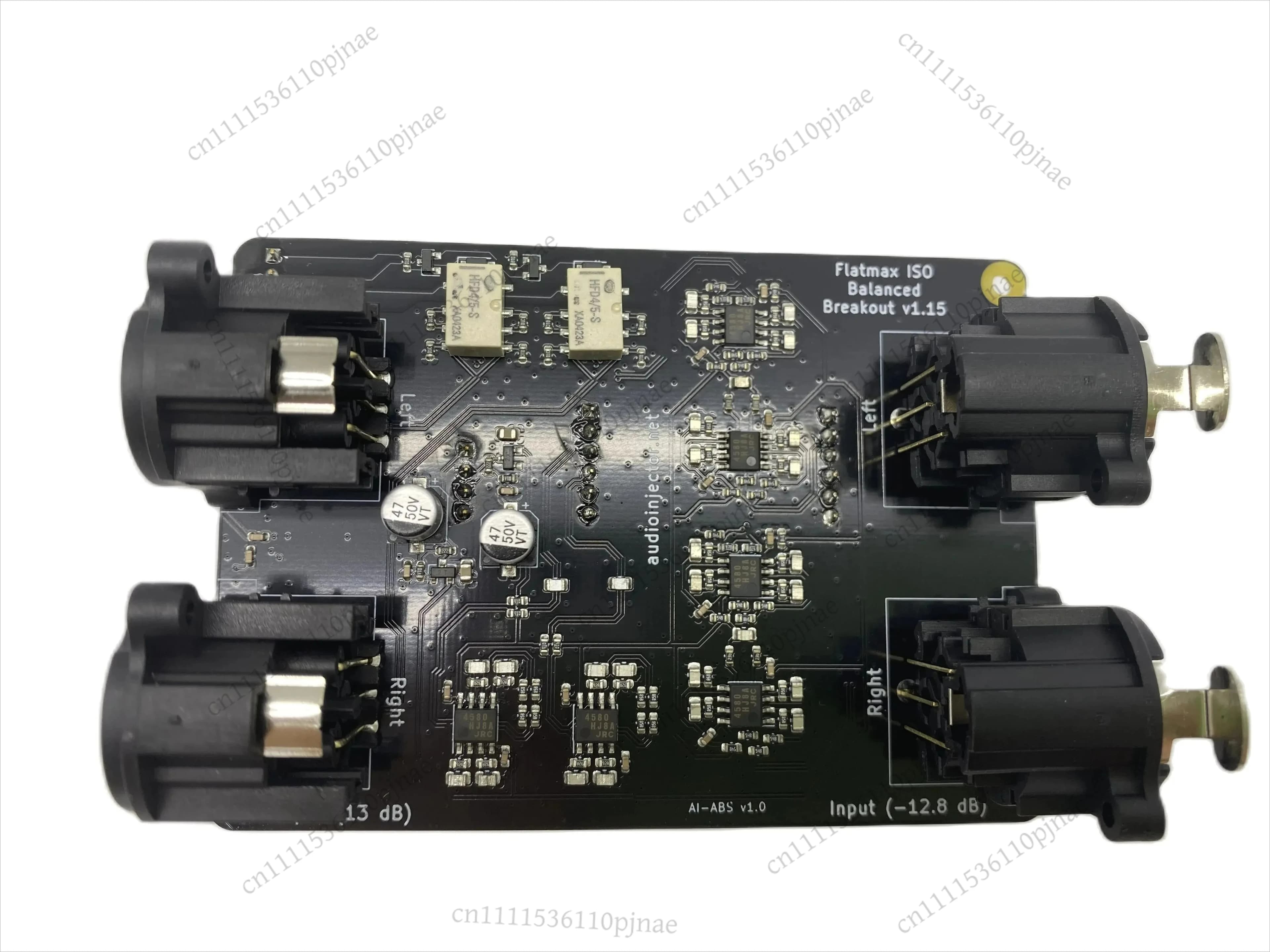 Scheda Audio con Preamplificatore XLR Bilanciato per Raspberry Pi T, Scheda di Espansione DAC HIFI per Raspberry Pi
