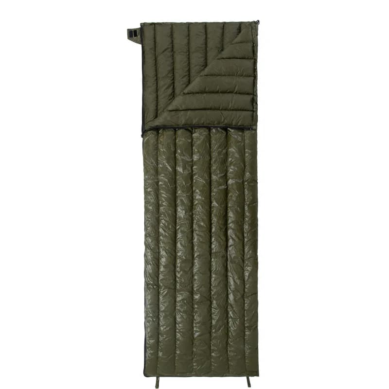 Down sleeping bag, warm in spring and autumn, universal in all seasons, thickened adult outdoor camping