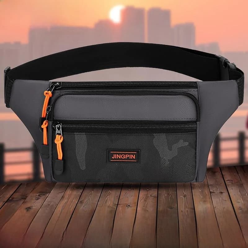 Lightweight Men's Running Phone Pouch Waterproof Sports Bag Outdoor Gloves Storage Belt Bag Casual Color