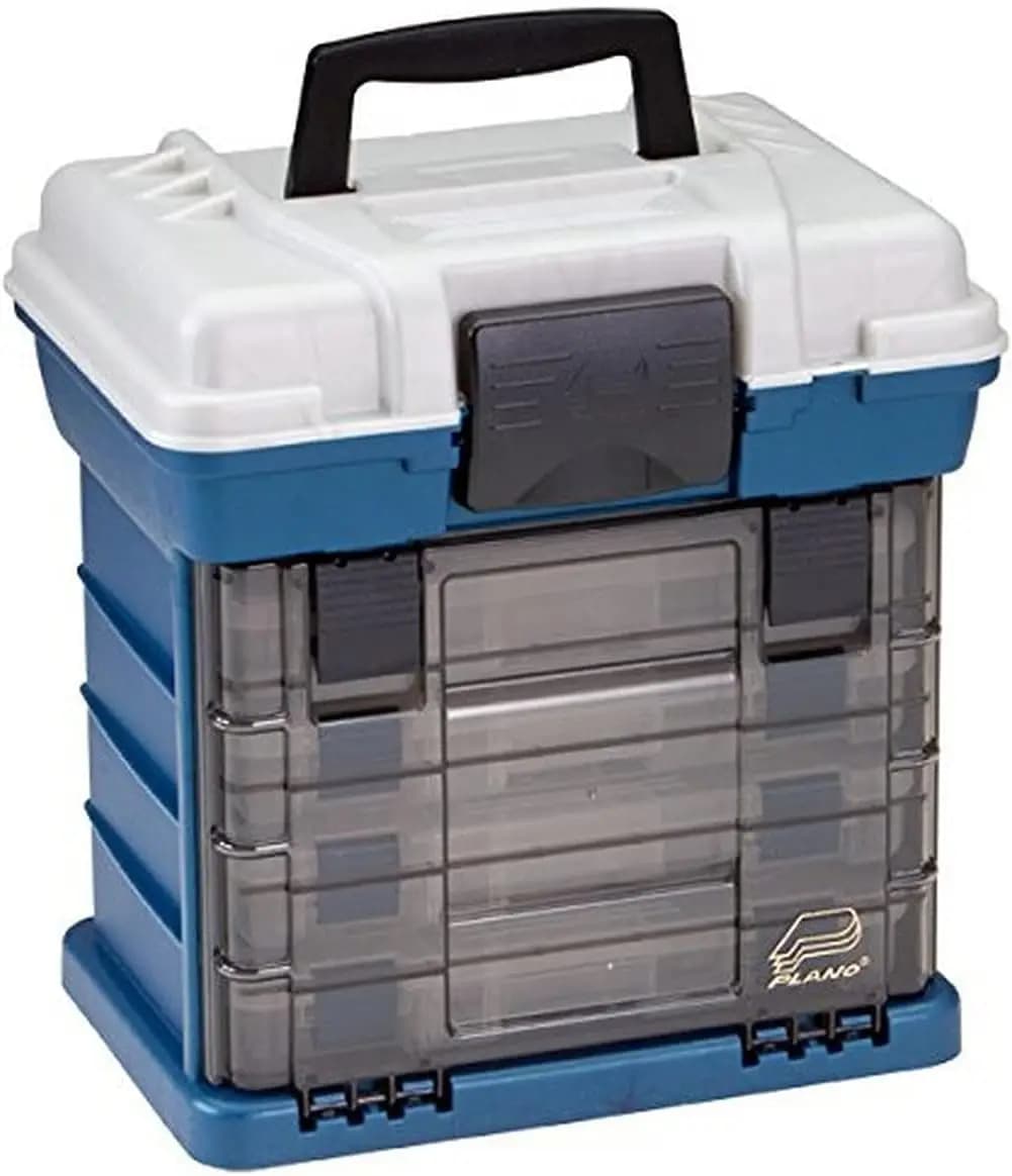 Scatola Porta Attrezzatura Premium con Sistema a 4 Scomparti, Misura 3650 per Organizzare gli Accessori da Pesca