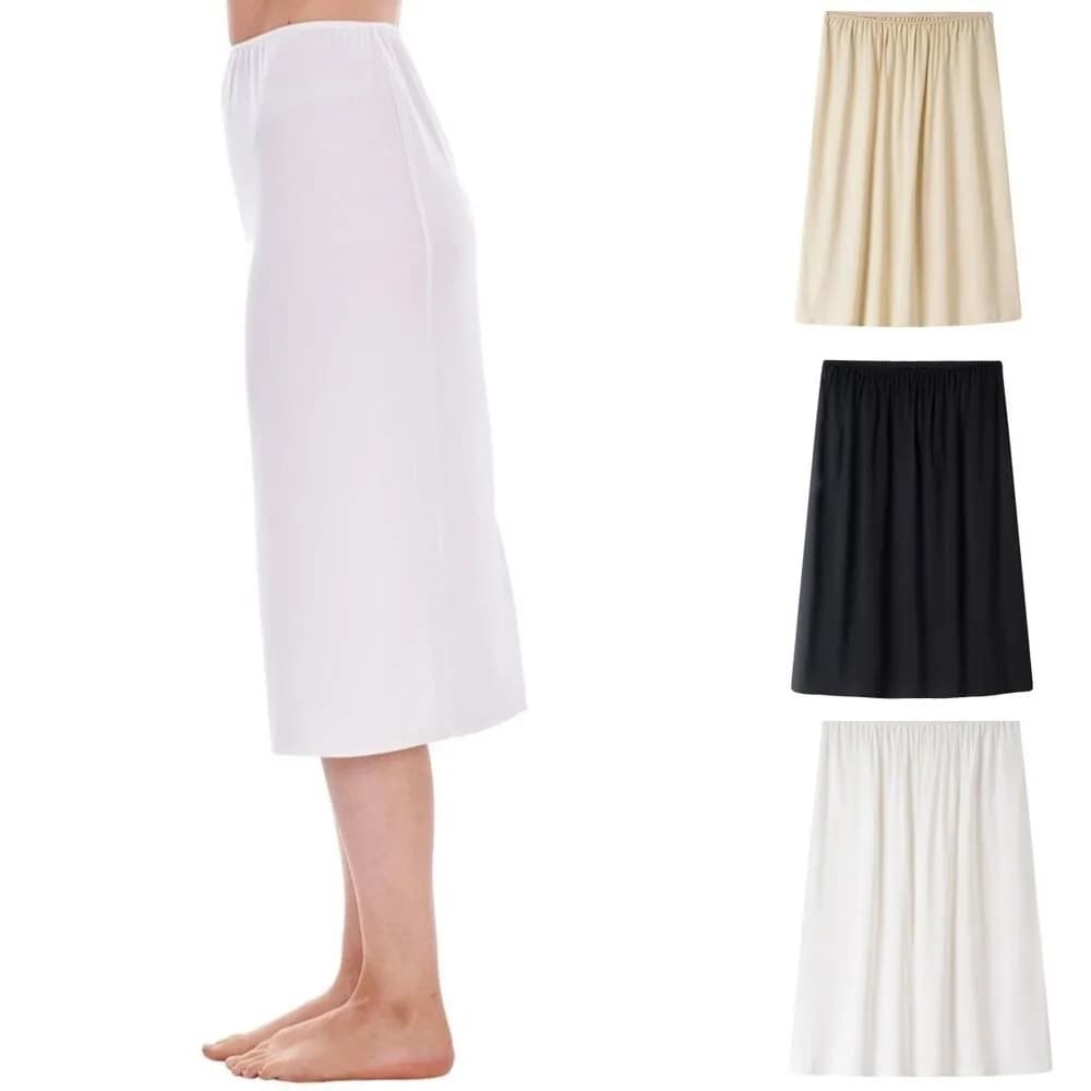 Sottogonna sottogonna sottoveste da donna, gonna in raso, sottogonna sotto il vestito