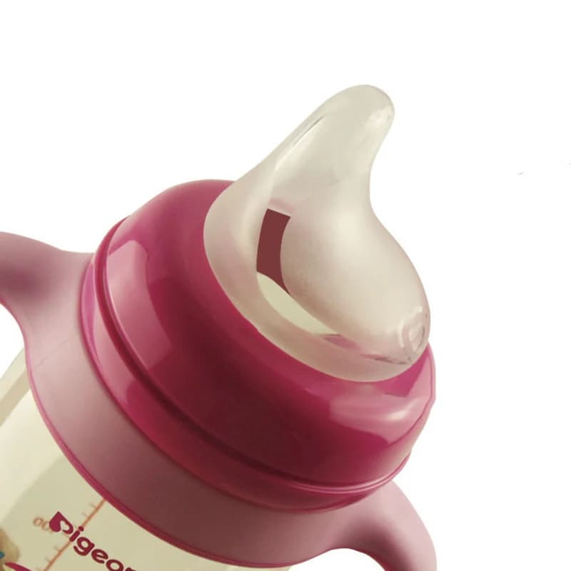 Nuovo ciuccio in silicone liquido di sicurezza per bambini, capezzolo a becco d'anatra, accessori di ricambio flessibili naturali per bottiglia di latte a bocca larga