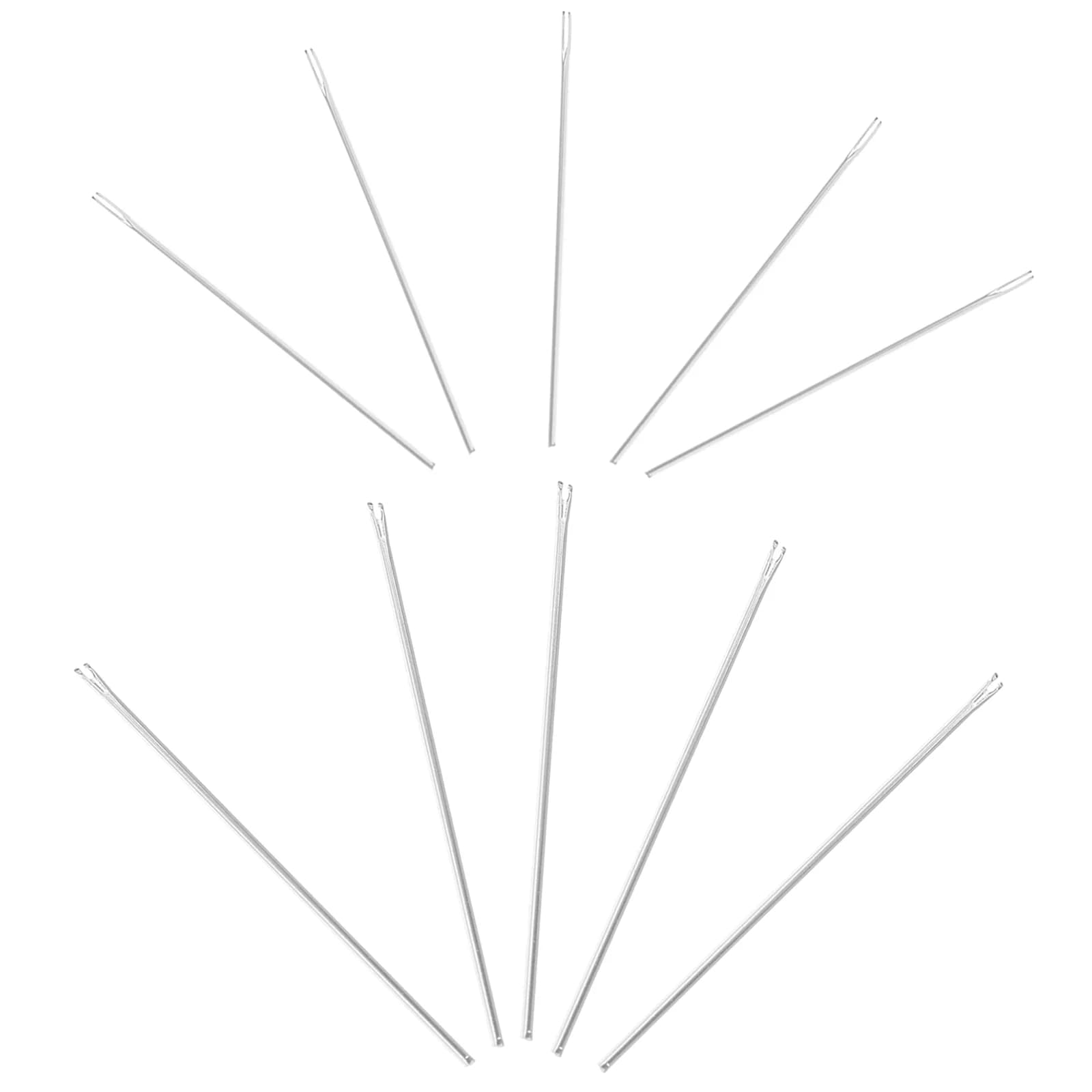 10 pezzi strumento per trapianto di capelli rerooting per realizzare aghi parrucche fai da te forniture per spazzole strumenti per intrecciare Miss in metallo