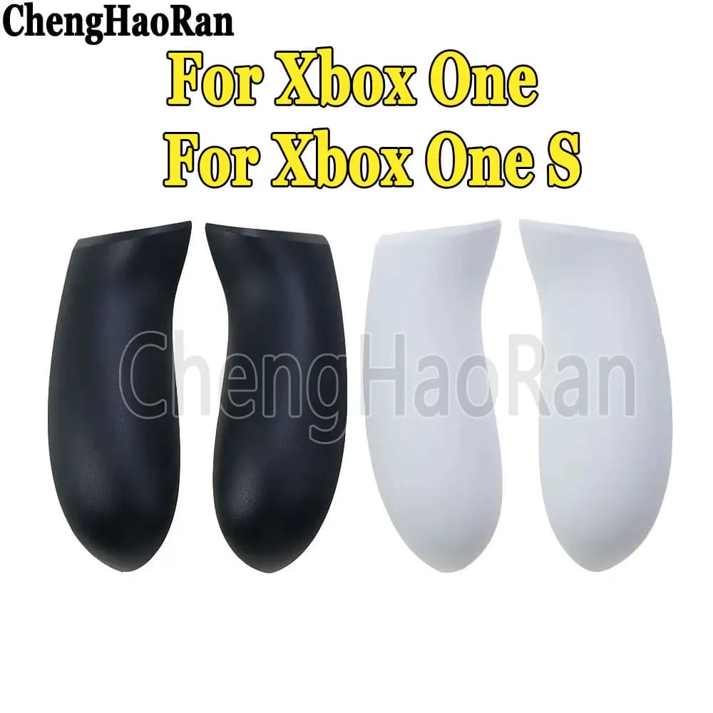 1 paio per controller Xbox One S guide laterali destra sinistra sostituzione manopole posteriori guscio pannello posteriore copertura piastra frontale sostituzione