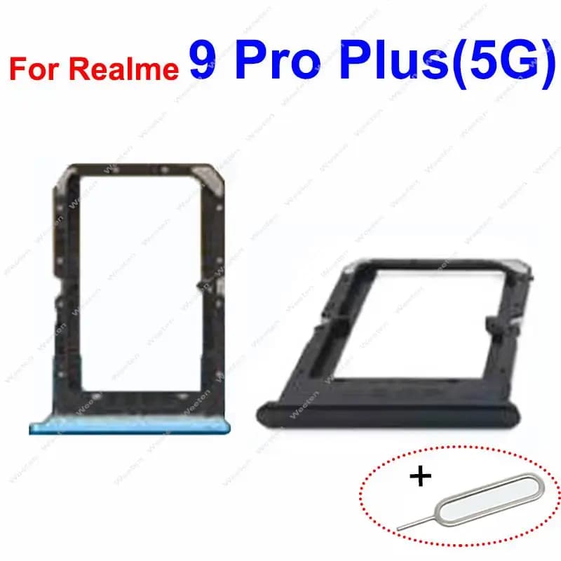 Per Realme 9 Pro+ 9Pro Plus 5G Vassoio scheda SIM Supporto slot per scheda SIM Parti dell'adattatore per scheda SIM
