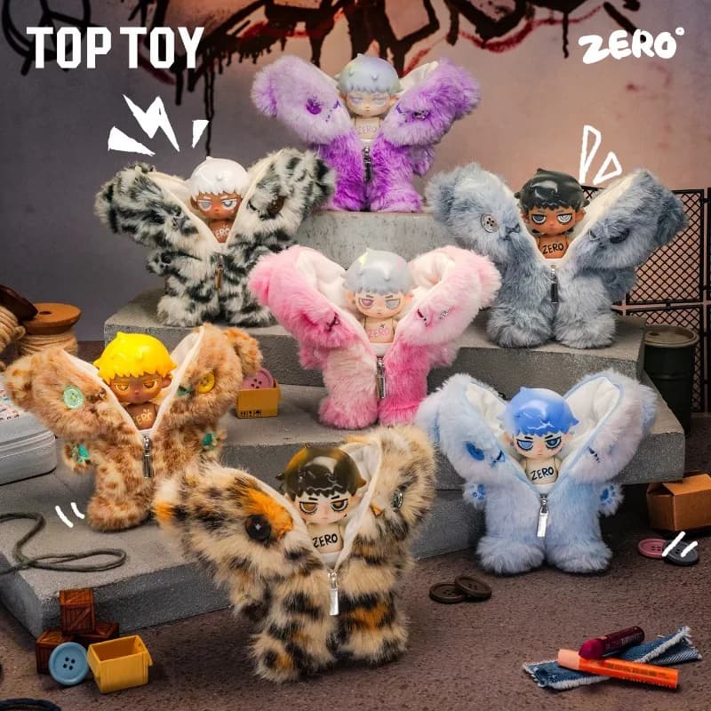 TOPTOY ZERO Doll Paradise Rhapsdy Series Blind Box Figure Mystery Box Surprise Bag Ciondolo Portachiavi da Collezione Giocattolo Regalo