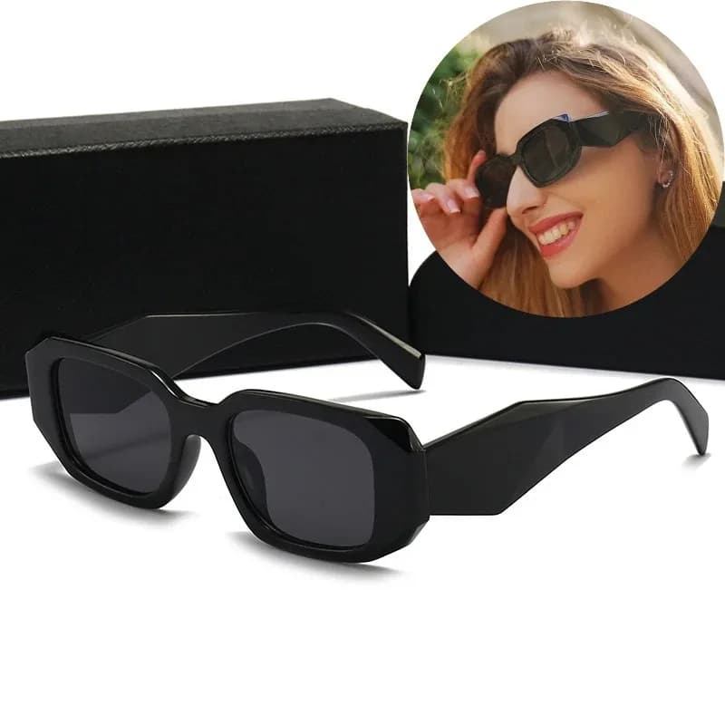 Occhiali da Sole Quadrati Trendy 2026 per Uomo e Donna, Protezione UV, Lenti Polarizzate, Design alla Moda, Montatura Classica
