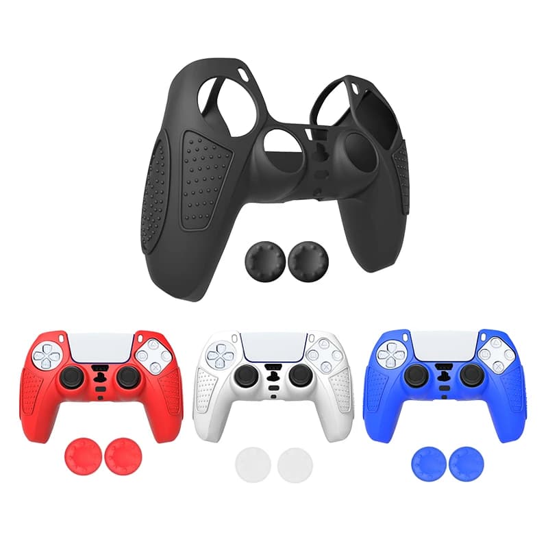 Electronic Machine Accessorie Silicone Case Cover Non Slip Skin for Wireless Controller Accessories