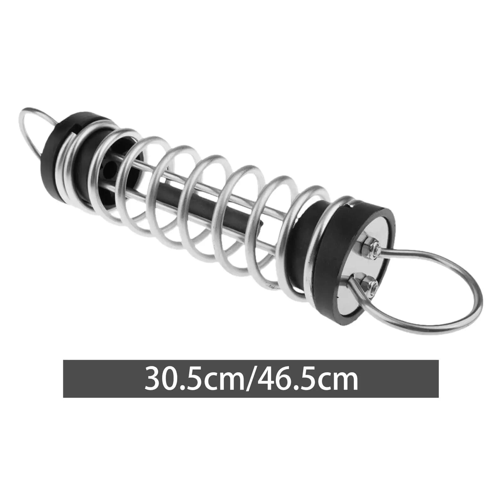 Parte dello snubber dell'ammortizzatore della linea del dock di ancoraggio dell'acciaio inossidabile della molla di ormeggio della barca per il controllo delle vibrazioni dell'attico di kayak
