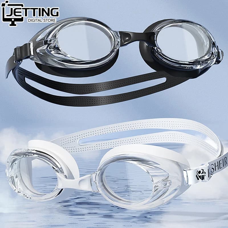 Occhialini da nuoto professionali per adulti, occhiali da piscina impermeabili, antiappannamento, protezione UV, per uomo, donna e ragazzi