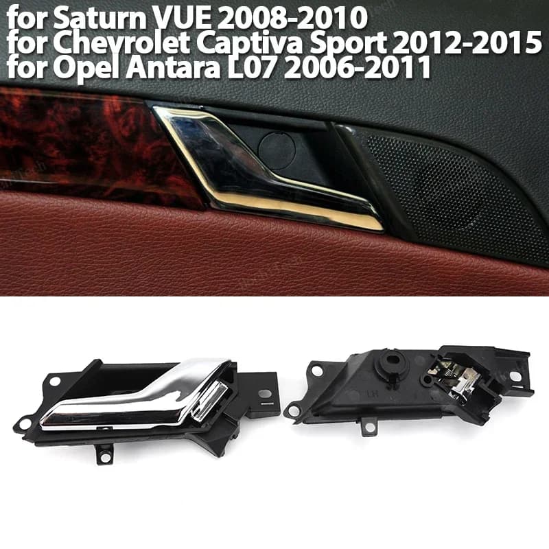 Per Chevrolet Captiva Sport 2012-2015 Opel Antara 96861998 96861999 Maniglia interna della porta Maniglie interne della porta Rivestimento della manopola interna