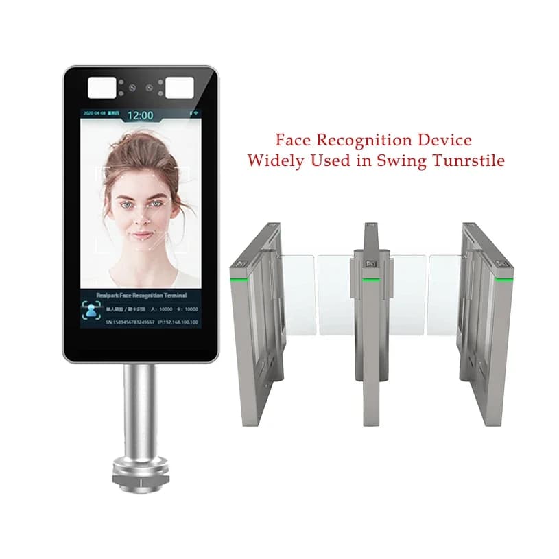 Dispositivo Biometrico 2026 con Riconoscimento Facciale, Sistema di Controllo Accessi con Serratura, Telecamera WiFi e Terminale di Riconoscimento Facciale