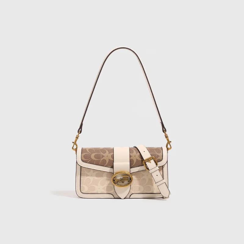 Borsa Shopper di Lusso di Alta Gamma, Monocolore, per Pendolari, Borsa Fasciatoio da Donna, Borsa a Spalla Vintage alla Moda