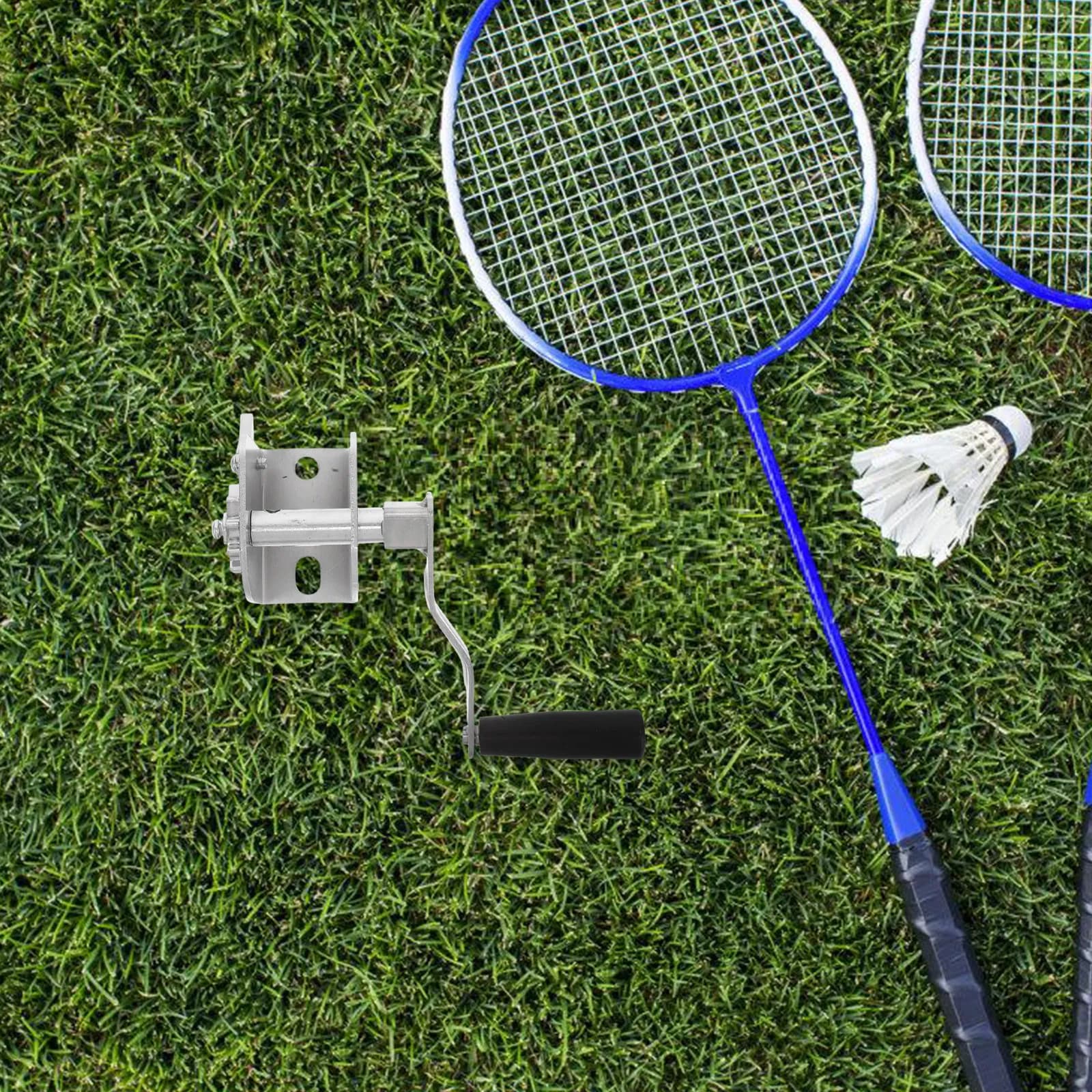 Dispositivo Manuale per Tensionare la Rete, Accessorio per Attrezzature Sportive all'Aperto, Kit Verricello per Tensionare Reti da Pallavolo e Badminton