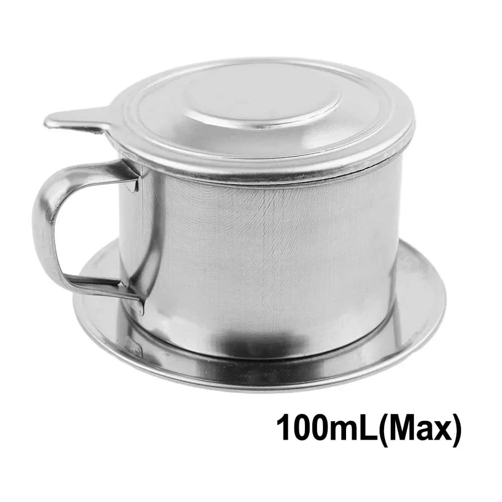 Accessories Coffee maker Coffee maker Stainless steel Vietnamese domestic tool 1PC 50/100ml Non-scratch filter Vietnam