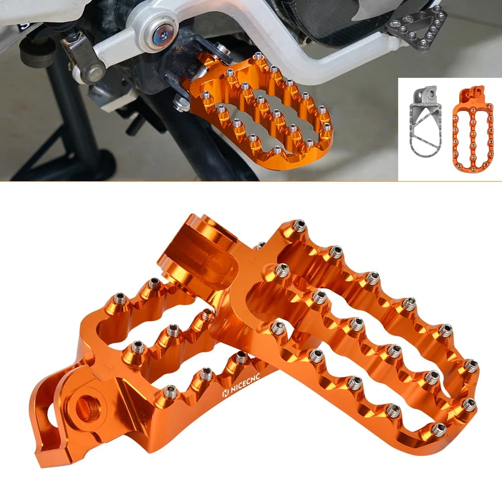 Motorcycle Footrests Footpeg for KTM 690 SMC SMCR 790 890 Adventur/R 950 990 SMT SMR 1090 1190 ADV 1290 Super Adventure/R/S/T