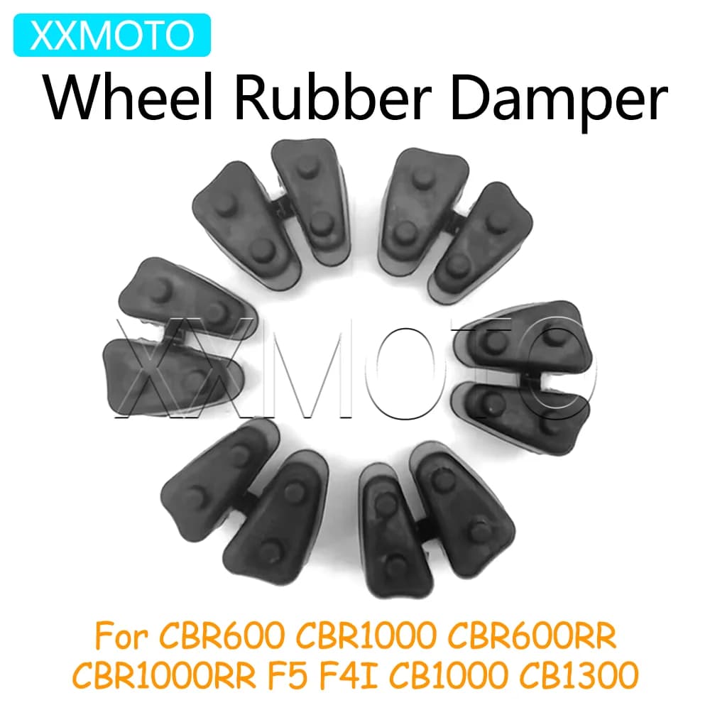 Per Honda CBR600 CBR1000 600RR 1000RR F5 F4I CB1000 CB1300 Moto Mozzo Ammortizzatore Ruota Posteriore Tamburo Gomma Pignone Buffer Ammortizzatore