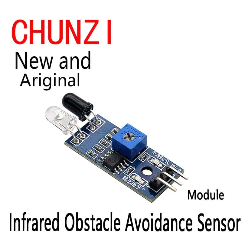 1-5 Pieces Module Photoelectric Sensor Reflective IR 3 PIN for Avoiding Obstacles, for Arduino, Auto Intelligent and Robot