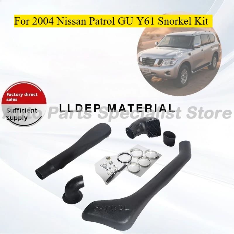 Per Nissan Patrol GU Y61 2004 Kit Snorkel Tubo di Aspirazione Aria Impermeabile Off-Road 4x4 Wading Aggiornamento