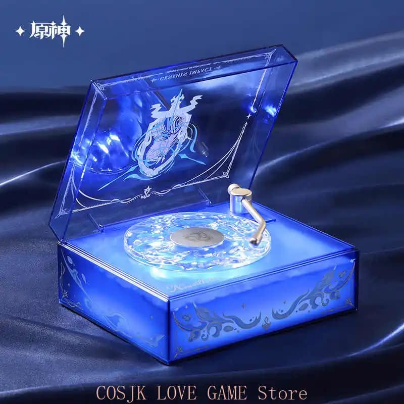 Gioco ufficiale Genshin Impact Neuvillette Altoparlante Bluetooth originale Costume cosplay Anime Ornamento Regalo di compleanno