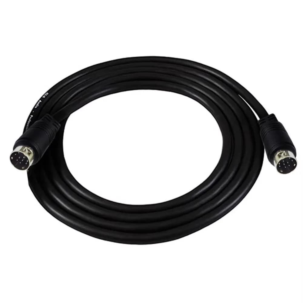 Cavo di ingresso audio Mini Din da 9 pin maschio a 9 pin maschio 1 m 2 m 3 m Connettore per videogiochi compatibile, schede audio, apparecchiature audio