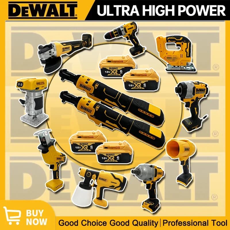 Dewalt DCF512 Chiave a Cricchetto Angolare Brushless da 1/2 Pollice con LED, Avvitatore a Batteria Multifunzione, Utensile Elettrico, Pistola Termica