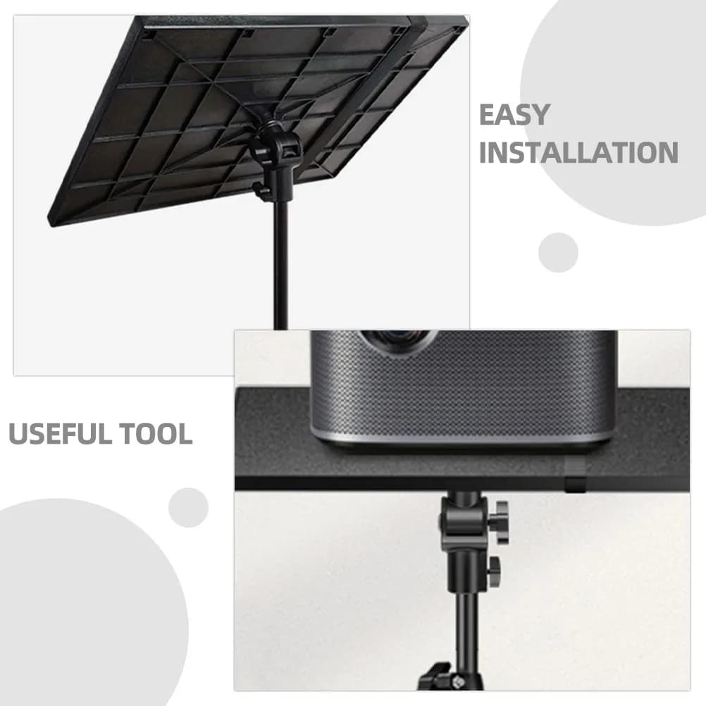 Supporto Universale per Proiettore con Altezza e Angolazione Regolabili, Supporto a Treppiede per Mini Proiettore e Laptop