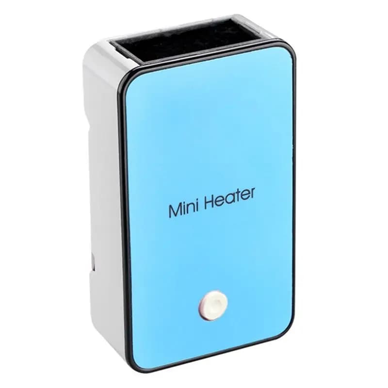 AEE4-Riscaldatore elettrico a risparmio energetico, mini riscaldatore portatile da scrivania per ufficio, ventilatore elettrico, scaldatore d'aria, spina americana