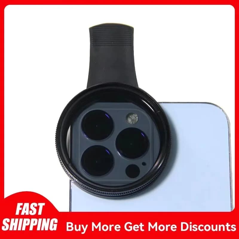 Filtro Polarizzatore Universale Circolare 52MM Portatile per Obiettivo Fotocamera CPL Senza Riflessi Professionale per iPhone Smartphone