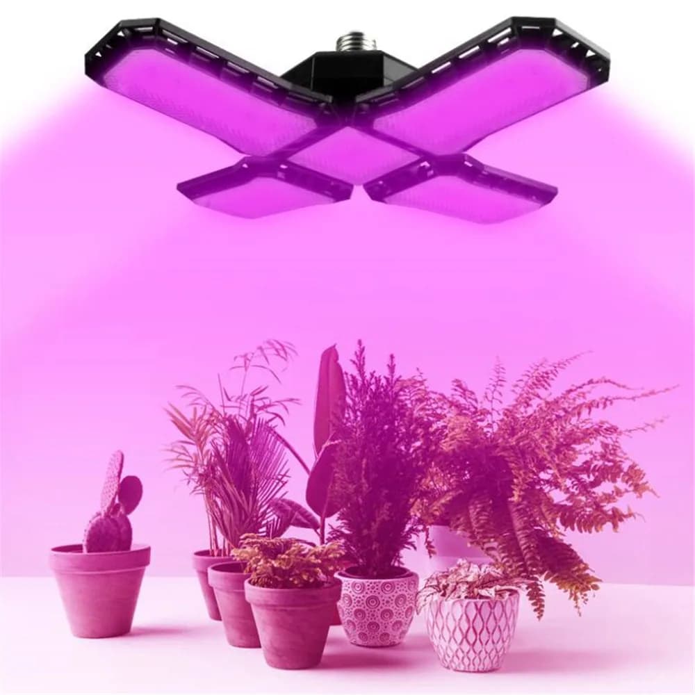 36W 60W 80W LED Complete Spectro Coltiva Plant La Luce Pieghevole E26/E27 LED Growing Lamp AC85-265V for Vegetable Sowing Flower Serra