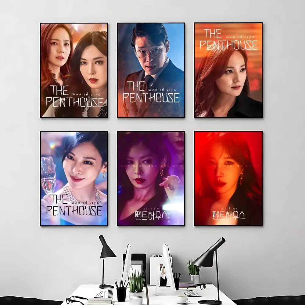 drama Penthouse Poster Posters Anime Room Decor Decoration Movie Backpack Wall Interior Music Wall Art
