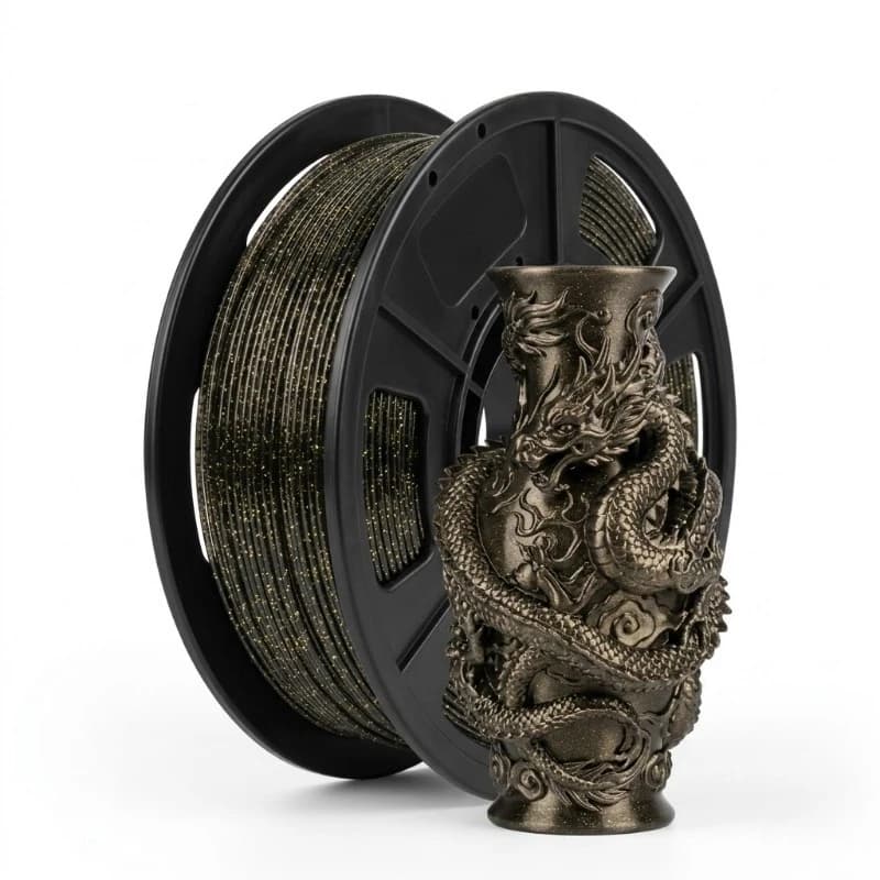 PLA Filament 1.75mm 3D Printer Filament 250G Shiny Shiny PLA Material Shiny