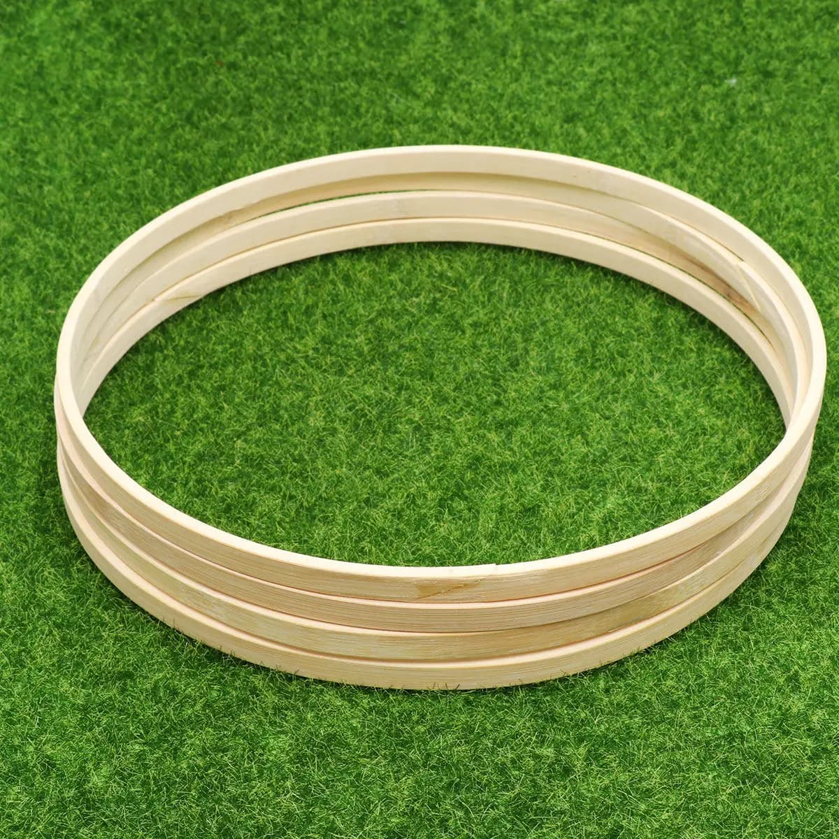 13Pcs Bamboo Dreamcatcher Rings Set 26Cm Round Fan Frame DIY Craft Tools Dreamcatcher Accessories Home Decor