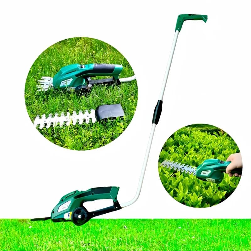 Tagliasiepi Tagliaerba Giardino Prato Refining tool for pruning Grass shears Grass shears for grass Size shrubs with extension handle with wheels