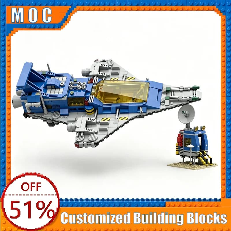 1141 Parts BL Galaxy Explorer Building Blocks Model Assembly Educational Special Toy Creative Collection Birthday Popular Gifts