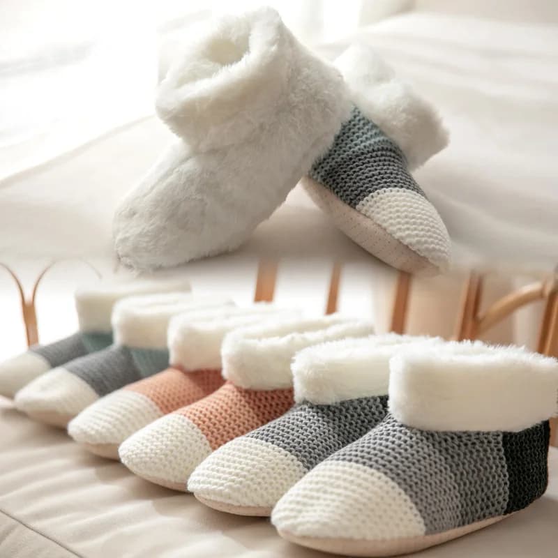 2024 Calzini da pavimento invernali Donna Adulti Confinamento domestico Calzini da neve per il sonno Calzini da tappeto Set di gambe Pantofole Calzini da uomo antiscivolo